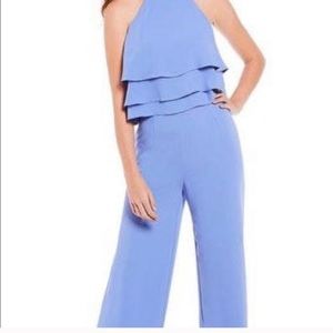 Periwinkle Blue Gianni Bini Flowy Jumpsuit